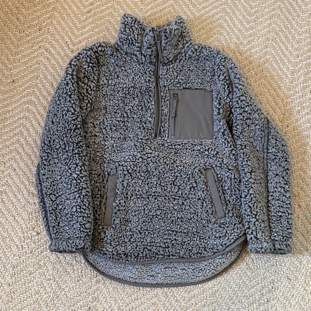 Abercrombie & Fitch Soft Cozy Pullover - Gray